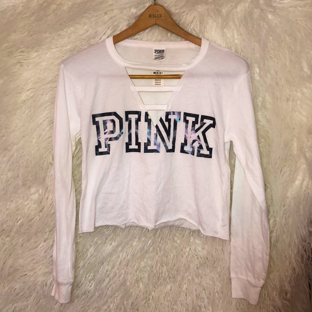 PINK victoria’s secret long sleeve shirt